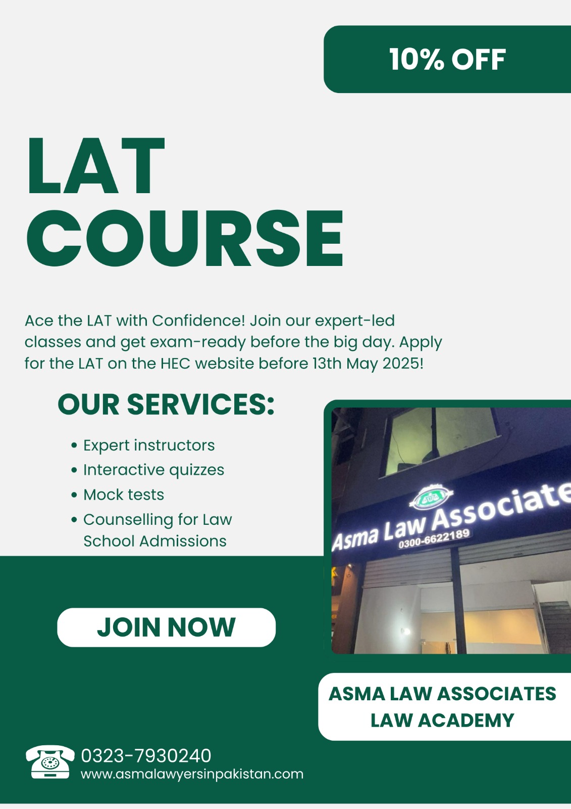 LAW GAT coaching class at Asma Law Academy
